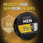 POND's Men Daily Defence Spf 30 Face Creme For Normal Skin, 55 G, Pack Of 1 - Fast UK Delivery - Image 4