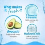 Aqualogica 5 Barrier+ Repair Moisturizer with Avocado & 5 Essential Ceramides - 100g | Repairs and Strengthens Skin Barrier | Deeply Moisturizes | Non-sticky & Non-Oily | Suitable For All Skin Types - Fast UK Delivery - Image 5