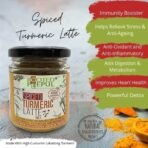 Rooted Peepul Spiced Turmeric Latte Mix | Golden Latte with Lakadong Turmeric | Pure & Delicious | Healthy Turmeric Milk | (75 Gms) - Fast UK Delivery - Image 7
