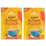 GOODRICKE Instant Premix Tea Masala Flavor - 10 Sachets,(Pack Of 2)| Masala Tea Powder | Masala Chai | Assam Tea | Readymade Tea Mix Instant Sachets | Masala Tea Premix, 20gm - Fast UK Delivery - Image 2