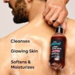 mCaffeine Super Saver Body Wash Combo with Berries | De-Tan & Deep Cleanse Shower Gel for Women and Men | Enriched With Vitamin C | For All Skin Types | Saver Pack with Refill Unit (800 ml) - Fast UK Delivery - Image 4