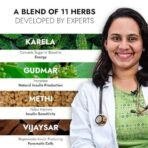 Kapiva Dia Free Juice, 1L | Clinically Proven Diabetic care | Amla, Karela, Jamun, Guduchi & 7 More (Pack of 2) - Fast UK Delivery - Image 6
