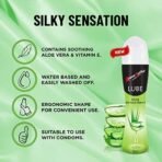 KamaSutra Aloe Vera and Vitamin E Personal Lubricant for Men & Women - 50 ml | Water Based Lube | Gynecologically Tested | Dermatologically Tested | Condom compatible - Fast UK Delivery - Image 4