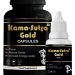 Kamasutra Gold ayurvedic Capsules with 30ml Kamasutra Oil - Fast UK Delivery