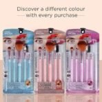 Hilary Rhoda Makeup Brush Set | Makeup Brush Sets | Travel Size Cosmetic Brushes | Synthetic Brushes | 5 Pcs in Sets | Mystery Colour Brush Set - Fast UK Delivery - Image 5