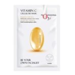 O3+ Facialist Vitamin C Cellulose Face Sheet Mask 30g for Pigmentation and Uneven Skin | Suitable for Men and Women - Fast UK Delivery