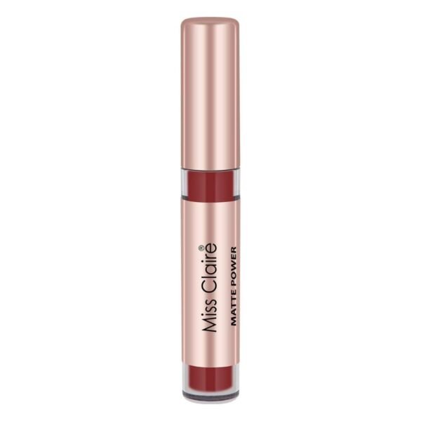 Miss Claire Matte Power Lip color Liquid Listick 3g, (12) - Fast UK Delivery