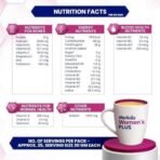 Horlicks Women's Plus Caramel Nutrition Drink 750 g BIB, Nutrition for strong Bones with 100% daily Calcium & Vitamin D - No Added Sugar - Fast UK Delivery - Image 7