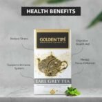 Golden Tips Darjeeling Pyramid Earl Grey Tea Bag (20 cups, 40 Gram) - Fast UK Delivery - Image 4
