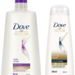 Dove Daily Shine Shampoo, 650 ml & Dove Intense Repair Conditioner 335 ml, With Keratin Actives to Smoothen Dry and Frizzy Hair - Deep Conditions Damaged Hair for Men & Women - Fast UK Delivery