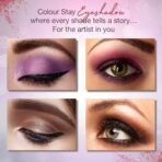 Hilary Rhoda Colour Stay Eyeshadow Palette | 12 Shades | Highly Pigmented Eyeshadow Palette | Matte & Shimmer Finish | No Fallout Eyeshadow Palette | Blendable Eyeshadow Palette | 20g - Fast UK Delivery - Image 7