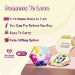 Plum BodyLovin' Liquid Perfume Discovery Set, 5x5ml Perfumes- Vanilla Vibes, Hawaiian Rumba, Orchid-You-Not, Everythin' Plum & Smokin' Vanilla, Long Lasting, Perfect Rakhi Gift Set For Sisters & Women - Fast UK Delivery - Image 4
