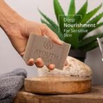 Ayouthveda Delicate Skin Pure Castile Soap | With the Goodness of Tulsi, Neem, Coconut & Olive Oil | Cleanse, Tones & Rejuvenates Skin | Handmade Soap Without Harsh Chemical (Pack Of 2-100g each) - Fast UK Delivery - Image 4