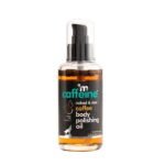 mCaffeine Coffee Body Oil for Dry Skin For Women & Men | Moisturizing Body Oil with Relaxing Aroma for a Soft, Smooth & Glowing Skin (100ml) - Fast UK Delivery