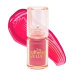 mCaffeine Shades Lip & Cheek Glow Tint | Multipurpose & Blendable | Longlasting Dewy Finish | Hydrating & Nourishing | Highly Pigmented Gel Formula | Lipstick | Blush for Women - Shade: Tulip | 3 ml - Fast UK Delivery