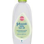 Johnson's Baby Hair Oil with Avocado, 100ml - Fast UK Delivery