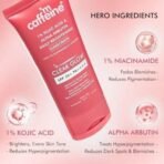 mCaffeine CLEAR GLOW 1% Kojic Acid & Alpha Arbutin Brightening Sunscreen SPF 50 PA++++ |Niacinamide-Dark Spots & Pigmentation| UVA-B Sun Protection|For Men & Women - 50ml For All Skin Type - Fast UK Delivery - Image 6