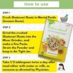 IndianJadiBooti Shatavari White | Boosts Stamina and Vitality | White Shatavari Root | Dry Shatavari | Shatavri Stick | 100 Grams Pack - Image 6