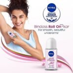 NIVEA Deodorant Roll On, Pearl & Beauty For Women 50ml (Pack of 2) - Fast UK Delivery - Image 3