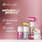 MyGlamm Chromantic Metallic Nail Enamel - Hi Barbie! (Light Pink Shade) | Chemical Free, Liquid, Chrome, & Long Lasting Nail Polish (10ml) - Fast UK Delivery - Image 4