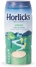 Horlicks Vegan Deliciously Creamy Malty Drink is Traditionally Crafted Using Malted Wheat and Barley Enriched With Vitamins and Minerals 400g (UK) - Fast UK Delivery