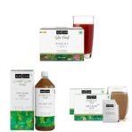 Kapiva Skin Foods Glow Mix (30 Sachets) & Kapiva Get Slim Juice 1L & Kapiva Get Slim Mix (Powder)150 gms - Fast UK Delivery