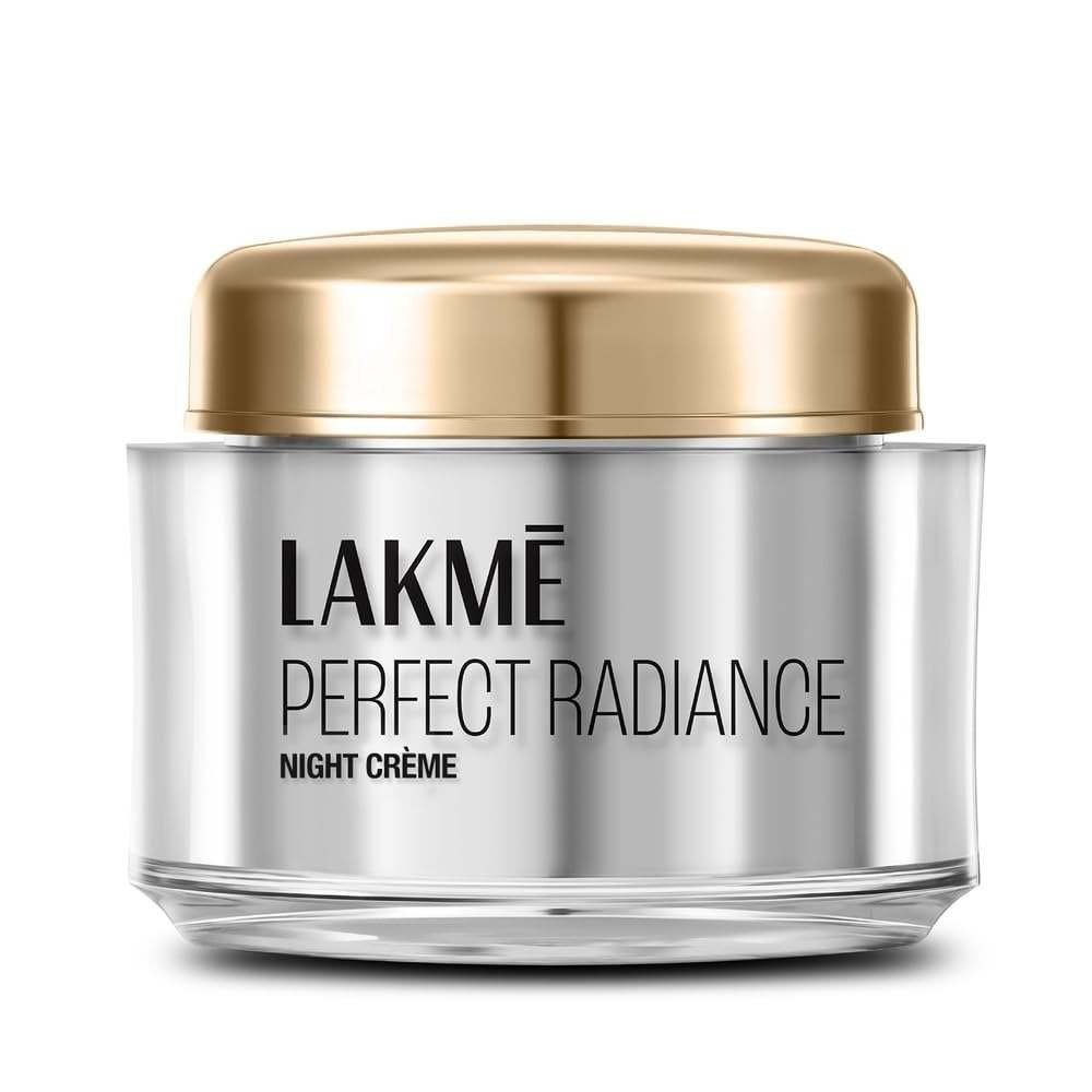 uk51Yu3lwEPLL-1-1.jpg LAKME Absolute Perfect Radiance Brightening Night Cream 50 g|| Daily Repair Face Moisturizer for Illuminated|| Glowing Skin -With Glycerin & Niacinamide - Fast UK Delivery - Image 1