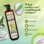 Kesh King Organics Anti Dandruff Conditioner with Organic Neem & Bhringraj, Reduces Hairfall & Revitalizes Scalp for Visibly Soft & Smooth Hair, 200ml - Fast UK Delivery - Image 6