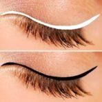 KINDED Eye Liner Liquid Waterproof Smudgeproof Longlasting Insta Bold Look Intense Colour Pigments Quick Drying Eyeliner Combo (5 ml each, Matte Finish, Midnight Black & White Pearl) - Fast UK Delivery - Image 5