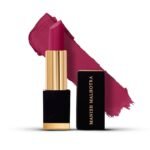 MyGlamm Manish Malhotra Hi-Shine Lipstick - English Rose - 4gm | Pink Purple Shade | Lightweight, Long-wear Lipsticks | UVB Protection, High Coverage, Cruelty Free | Exclusively by MyGlamm - Fast UK Delivery