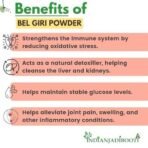 IndianJadiBooti Bel Bael Fruit Powder, 250 Grams Pack - Image 4