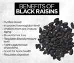 OrganoNutri Superlife Fresh Jumbo Black Seedless Raisins (480 g) - Fast UK Delivery - Image 4