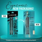 LAKME Eyeconic Black Kajal 0.35 g (Combo Pack of 2) Matte Kohl Liner in a Twist Up Pencil - Waterproof, Smudge Proof & Long Lasting Eye Makeup - Fast UK Delivery - Image 3
