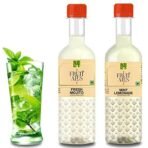 Dhampure Speciality Assorted Mocktail Syrup Mixer - Mint Lemonade & Fresh Mojito Flavouring Syrup - 600Ml (2 X 300Ml) | Makes 12-15 Drinks Per Bottle - Fast UK Delivery - Image 2