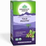 Organic India Tulsi Mulethi Tea, 25 Infusion Bags (Pack of 2) - Fast UK Delivery - Image 4