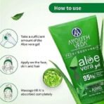 Ayouthveda Aloe Vera Bathing Soap 125g & Aloe Vera Gel 150g & Ultra Hydrating Face Emulsion Cream 60g Combo for Face, Body, Hair, Hydrates Skin without Feeling Greasy, Neem, Tulsi, Even Skin Tones - Fast UK Delivery - Image 6
