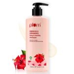 Plum Hibiscus & Ceramides Shampoo for Hair Growth | Provides Silky, Smooth & Long Hair | Repair Split End | Paraben Free shampoo for Women & Men | for All Hair Types | Safe for Daily Use | 250ml - Fast UK Delivery