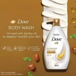 Dove Dryness Care Bodywash infused with Jojoba Oil to deeply nourish your skin, 100% gentle cleansers, paraben free/sulphate free cleansers, 100% plant- based moisturisers, 800ml - Fast UK Delivery - Image 7