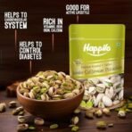 Happilo Premium California Roasted & Salted Pistachios 200 g | Pista Dry Fruit | Tasty & Healthy | High in Protein & Dietary Fiber | Gluten Free & Low Calorie Nuts - Fast UK Delivery - Image 7