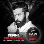 Beardo Stronghold Hair Wax For Men, 50 gm | Crystal Hair Wax with Aloe Vera & Castor Oil | Hair Wax Men | Hair Styling Wax for Glossy Finish & Shine | Strong Hold Hair Wax - Fast UK Delivery - Image 3