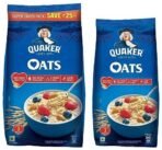 Quaker Cinnamon Oats, 1.5Kg Pack+Oats Plus-Multigrain Advantage, 600G Pouch - Fast UK Delivery - Image 2