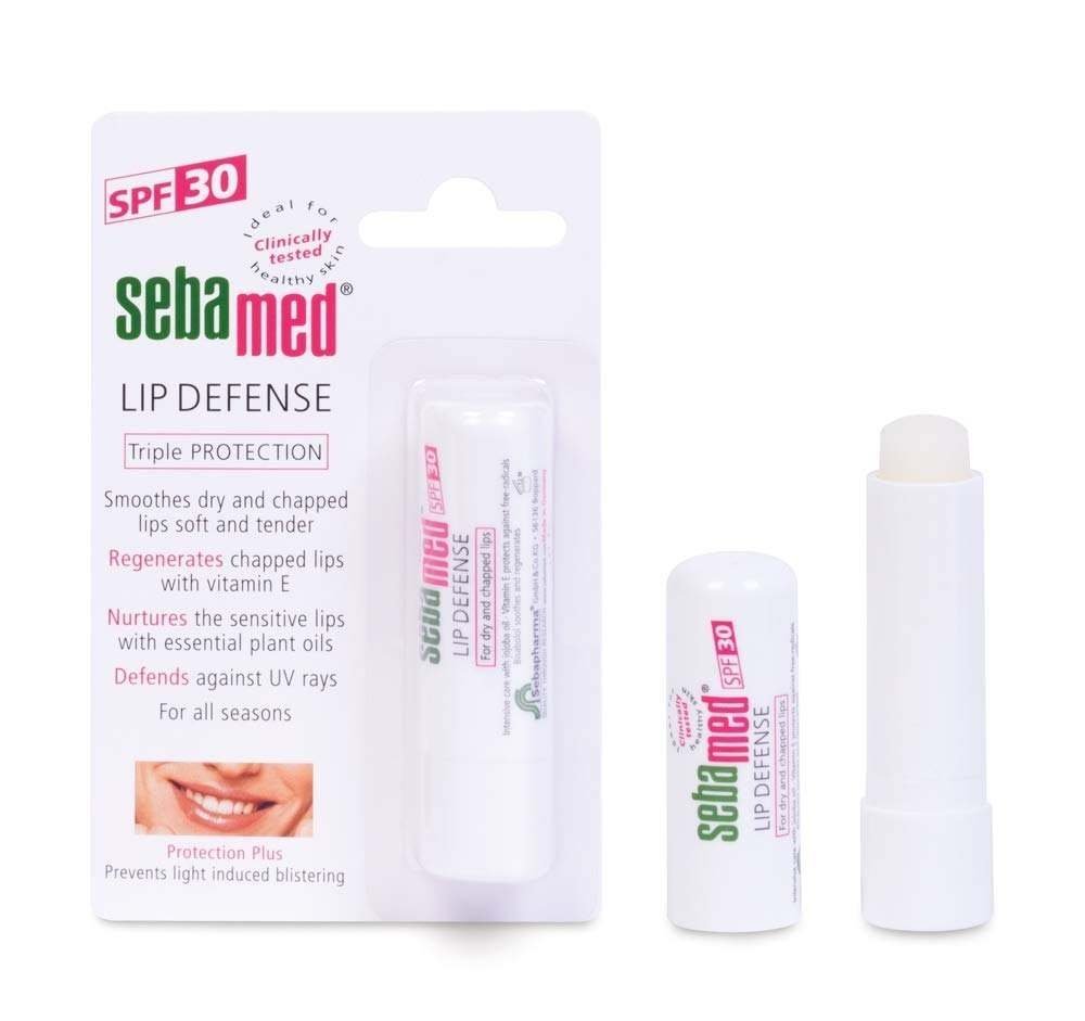 uk51ZuIloG5L-1.jpg SebaMed Lip Stick Defense SPF 25/30, White - Fast UK Delivery - Image 1