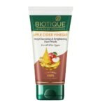 Biotique Apple Cider Vinegar Deep Cleansing Face Wash for All Skin Types, 150ml | Deep Cleansing & E - Fast UK Delivery