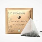 Gopaldhara Darjeeling Black Tea Bag | Classic Second Flush Tea | Mouthful Muscatel Flavour | 20 pcs Envelope Pyramid Tea Bags - Fast UK Delivery - Image 5