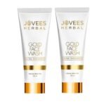 Jovees Herbal Ultra Radiance Gold Face Wash Gives Clear, Nourished & Hydrated Skin, Reduce Dark Spot And Improves Skin Texture | For All Skin Types 100ml (pack of 2) - Fast UK Delivery