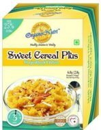 OrganoNutri - Sweet Cereal Plus - Rajasthani Halwa (2 Boxes/ 400gms.) Pack of 2 - Fast UK Delivery - Image 2