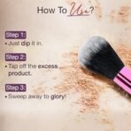 Hilary Rhoda One Touch Brush | Soft Bristle Makeup Brush For Cream, Liquid & Powder Foundation & Blush | Non Absorbing Makeup Brush - Fast UK Delivery - Image 7