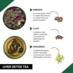 Teacurry Liver Detox Tea (30 Tea bags 1 Month Pack) - Helps in Liver Cleanse | Liver Detox, Maintain Liver wellness with Goodness of Ayurvedic Indian Herbs - Fast UK Delivery - Image 3