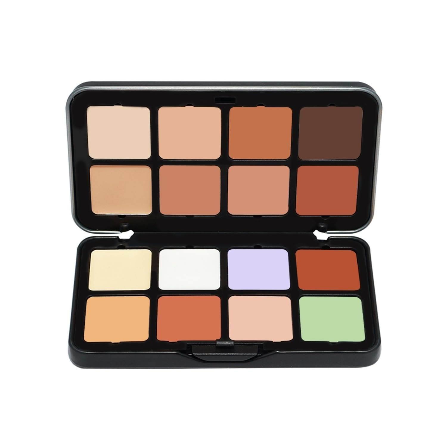 uk51a9fHLR4KL-1-1.jpg Fashion Colour Glamorous Full Coverage Concealer Corrector Contour Palette | Creamy texture Moisturizing & Lasting | Easy To Blend & Lightweight Concealer For Face Makeup (32gm) - Fast UK Delivery - Image 1