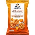 Quaker's Cheddar Flavoured Rice Crisps | 14 Grams Whole Grains per Serving | No Artificial Flavours | 3.05 Oz (86g) - Fast UK Delivery - Image 2